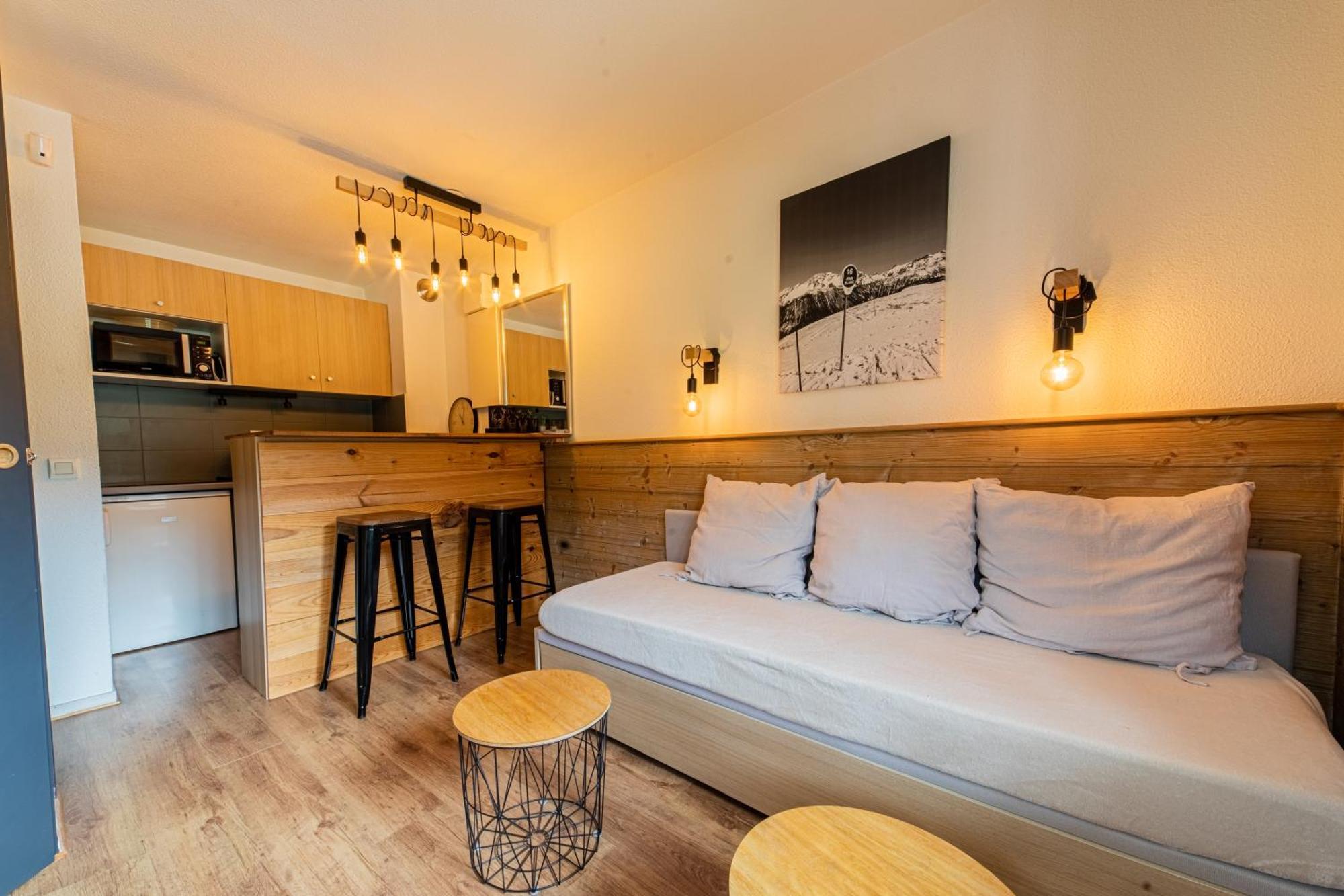 Courchevel Au Pied Des Pistes, La Tania公寓 外观 照片