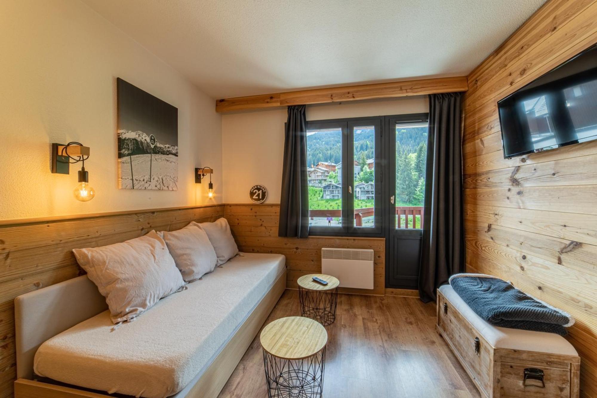 Courchevel Au Pied Des Pistes, La Tania公寓 外观 照片
